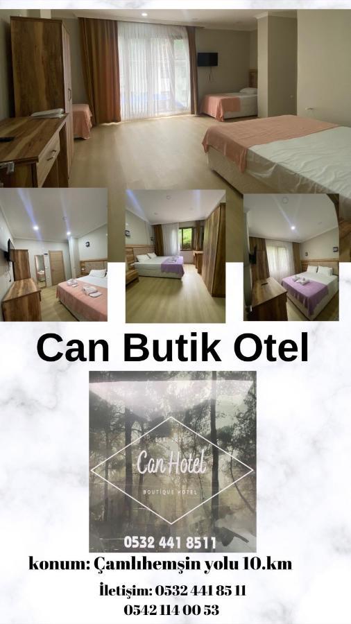 Can Butik Otel Ardesen Bagian luar foto